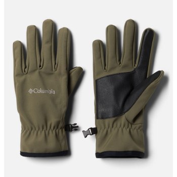 Columbia Handschoenen Heren, Ascender Softshell Grijs Groen, 50VMUJPCH